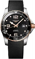 Longines HydroConquest Ceramic Rose Gold PVD 41mm L3.781.3.58.9