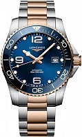 Longines HydroConquest Ceramic Rose Gold PVD 41mm L3.781.3.98.7