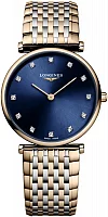 Longines La Grande Classique Lady Diamonds Rose Gold PVD L4.512.1.98.7