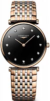 Longines La Grande Classique Lady Diamonds Rose Gold PVD L4.512.1.57.7