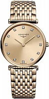 Longines La Grande Classique Lady Diamonds Rose Gold PVD L4.512.1.90.8