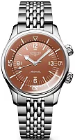 Longines Legend Diver Watch 39 Jubilee Chronometer Orange Dial L3.764.4.96.6
