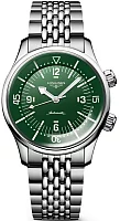 Longines Legend Diver Watch 39 Jubilee Chronometer Green Dial L3.764.4.06.6