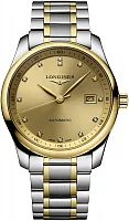 Longines Master Collection Diamonds 18k Gold Caps L2.793.5.37.7