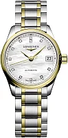 Longines Master Collection Lady Diamonds 18k Gold Bezel and Caps L2.128.5.87.7
