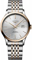 Longines Record COSC Chronometer 18k Gold Caps L2.820.5.72.7