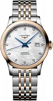 Longines Record Lady COSC Chronometer Diamonds 18k Gold Caps L2.321.5.87.7