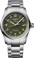 Longines Spirit COSC Chronometer Green L3.811.4.03.6