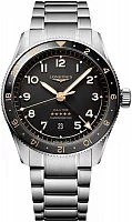 Longines Spirit Zulu Time 42mm GMT COSC Chronometer L3.812.4.50.6