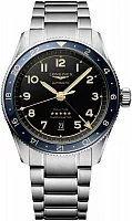 Longines Spirit Zulu Time 42mm GMT COSC Chronometer L3.812.4.60.6