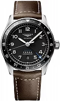 Longines Spirit Zulu Time 42mm GMT COSC Chronometer L3.812.4.53.2