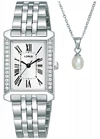 Lorus Lady Classic Rectangular Set RG245YX9