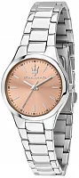 Maserati Attrazione Lady Silver Bracelet Pink Dial R8853151507