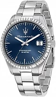 Maserati Competizione Blue Dial Steel Bracelet R8853100029