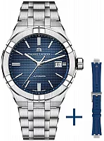 Maurice Lacroix Aikon Gent Date 42mm Automatic Steel Set AI6008-SS00F-430-C