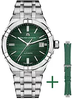 Maurice Lacroix Aikon Gent Date 42mm Automatic Steel Set AI6008-SS00F-630-D