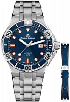 Maurice Lacroix Aikon Gent Venturer Automatic Steel Ceramic Timecode Limited Edtion Set AI6058-SS002-431-1