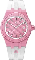 Maurice Lacroix Aikon #TIDE Unisex Date 40mm Pink & White Diamonds AI2008-EEEE1-3A0-0