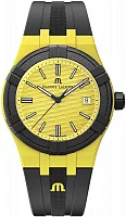 Maurice Lacroix Aikon #TIDE Unisex Date 40mm Yellow & Black AI2008-60060-300-0