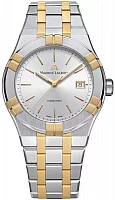 Maurice Lacroix Aikon Unisex Date 40mm Quartz Steel AI1108-PVY13-130-1