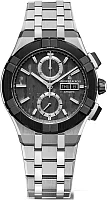 Maurice Lacroix Aikonic Gent 43mm Automatic Chrono Day-Date Black Ceramic Bezel Carbon Dial AC6038-S1C31-330-1