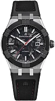 Maurice Lacroix Aikonic Gent Date 43mm Automatic Black Ceramic Bezel Carbon Coated AC6008-SSL20-530-2