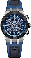 Maurice Lacroix Aikonic Gent Date 43mm Automatic Black Ceramic Bezel Skeleton PVD AC8018-SSL20-030-4