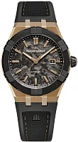 Maurice Lacroix Aikonic Gent Date 43mm Automatic Bronze Case Black Ceramic Bezel Titanium Case Back AC6008-BRL20-730-2