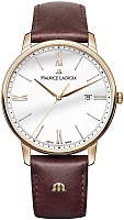 Maurice Lacroix Eliros Gent Date 40mm Quartz Steel Rose Gold PVD EL1118-PVP01-112-1