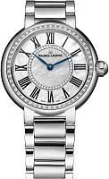 Maurice Lacroix Fiaba Lady Quartz White Peal Dial Steel Diamonds FA1306-SD502-110-1