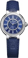 Maurice Lacroix Fiaba Lady Quartz Blue Dial Leather Diamonds FA1306-SS001-410-4