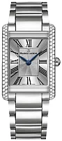 Maurice Lacroix Fiaba Square Lady Date 32mm Quartz Steel Diamonds FA1205-SD502-110-1