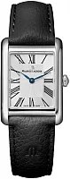 Maurice Lacroix Fiaba Square Lady Date 32mm Quartz Steel Black Leather FA1205-SS001-110-2