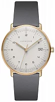 Junghans Max Bill Ladies Sand Gold PVD Sapphire 47/7854.02