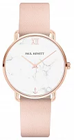 Paul Hewitt Miss Ocean Line Rose Gold Marble Leather Nude PH-M-R-M-30S