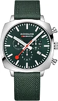 Mondaine SBB Cushion Quartz Chrono BackLight MSL.41460.LF.SET