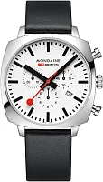 Mondaine SBB Cushion Quartz Chrono Vegan Strap & Mesh Set MSL.41410.LBV.SET