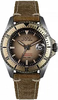 OUT OF ORDER Automatico Quaranta Sand Canvas Strap OOO.001-21.SA.CA