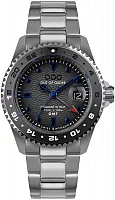 OUT OF ORDER Swiss GMT Tokyo Shibuya Ultra Brushed Quartz OOO.001-19.TS.SS