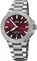 Oris Aquis II Date 41.5mm Relief Cherry 01 733 7766 4158-07 8 22 05PEB