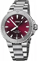 Oris Aquis II Date Relief Cherry 01 733 7730 4158-07 8 24 05PEB