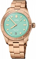 Oris Divers Sixty-Five Unisex Cotton Candy Wild Green Bronze 01 733 7771 3157-07 8 19 15