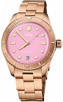 Oris Divers Sixty-Five Unisex Cotton Candy Lipstick Pink Bronze 01 733 7771 3158-07 8 19 15