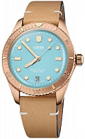 Oris Divers Sixty-Five Unisex Cotton Candy Sky Blue Bronze 01 733 7771 3155-07 5 19 04BR