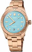 Oris Divers Sixty-Five Unisex Cotton Candy Sky Blue Bronze 01 733 7771 3155-07 8 19 15