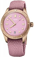 Oris Divers Sixty-Five Unisex Cotton Candy Lipstick Pink Bronze 01 733 7771 3158-07 3 19 04BR