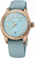 Oris Divers Sixty-Five Unisex Cotton Candy Sky Blue Bronze 01 733 7771 3155-07 3 19 02BRS