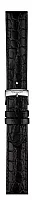 Paski i części Pasek Skórzany Tissot Czarny 19mm Everytime Medium T600039639
