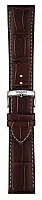 Paski i części Pasek Skórzany Tissot Brązowy 22mm V8 T600038327