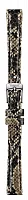 Paski i części Pasek Skórzany Tissot Beżowo-Czarny 12mm Bella Ora T600037890